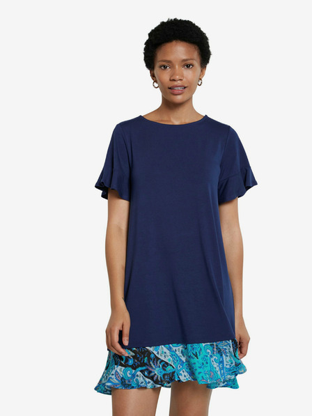 Desigual Sötétkék Desigual mellény Kali miniruha