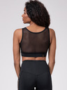 Nebbia Fekete női sportos kivágott felső Nebbia
