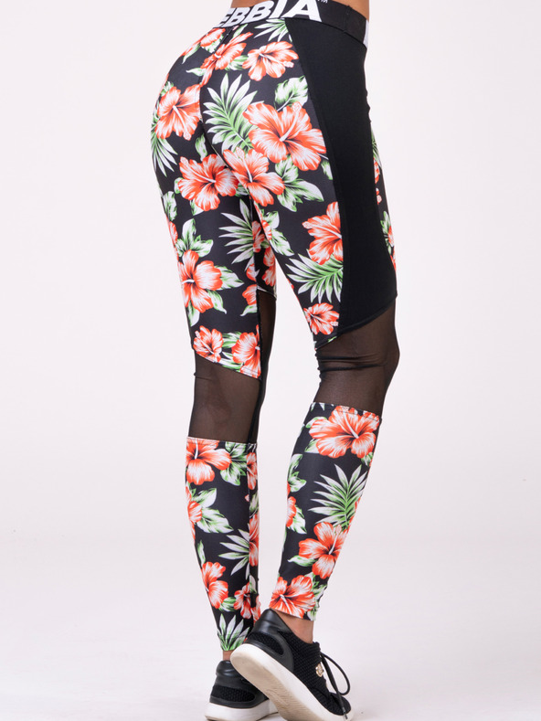 Nebbia Fekete női mintás sportleggings Nebbia