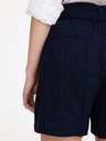 Vero Moda Sötétkék női rövidnadrág vászonnal Vero Moda Amelia Amelia