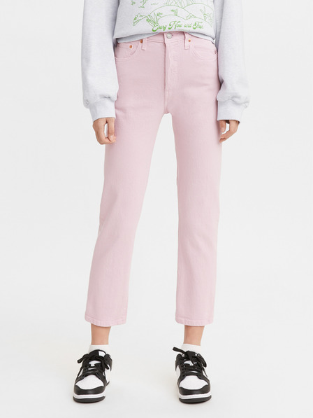 Levi's® Levi's® 501 Crop Sötét lila rózsaszín női egyenes szabású farmernadrág
