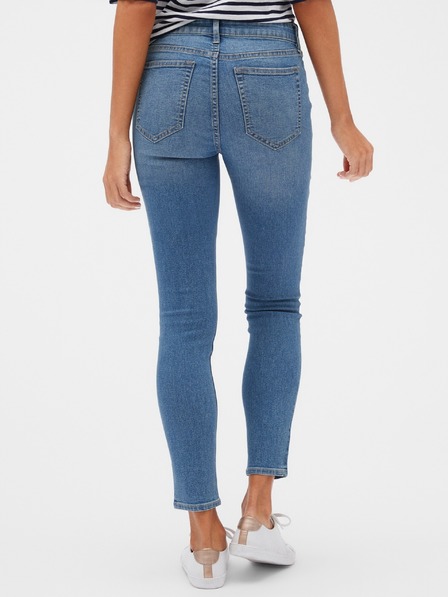GAP Nadrágok Mid Rise Favorite Crop Jeggings GAP