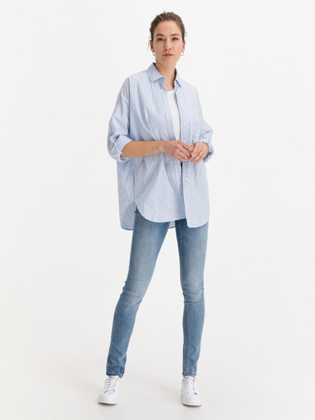 ICHI Kék női slim fit farmer ICHI Erin Erin