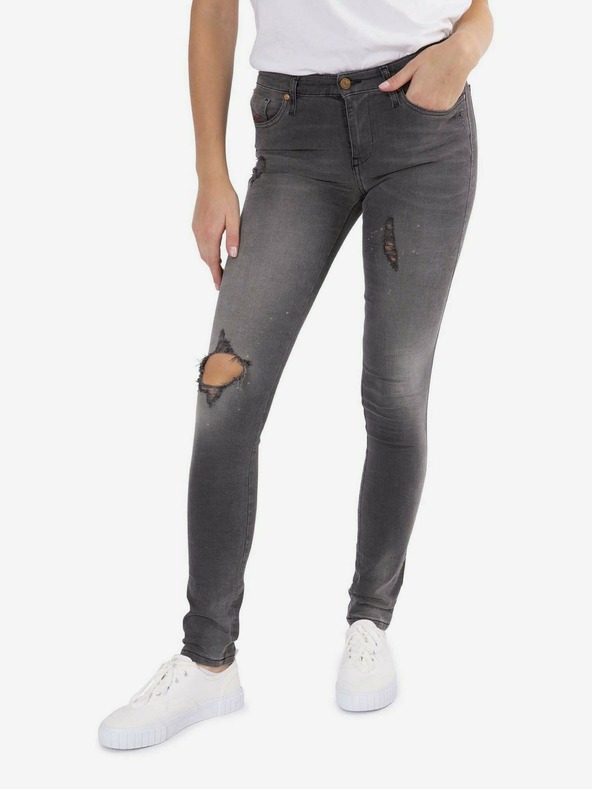 Diesel Diesel Sötét szürke női Skinzee Skinny Fit farmer