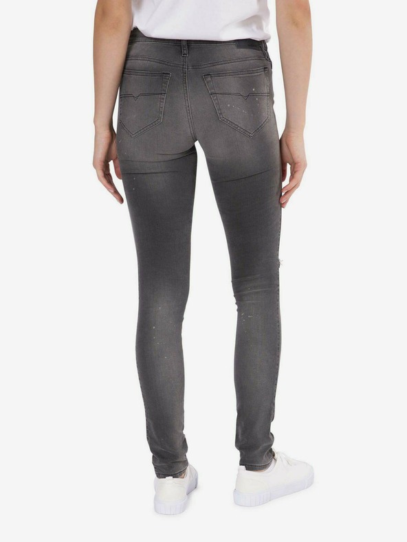 Diesel Diesel Sötét szürke női Skinzee Skinny Fit farmer