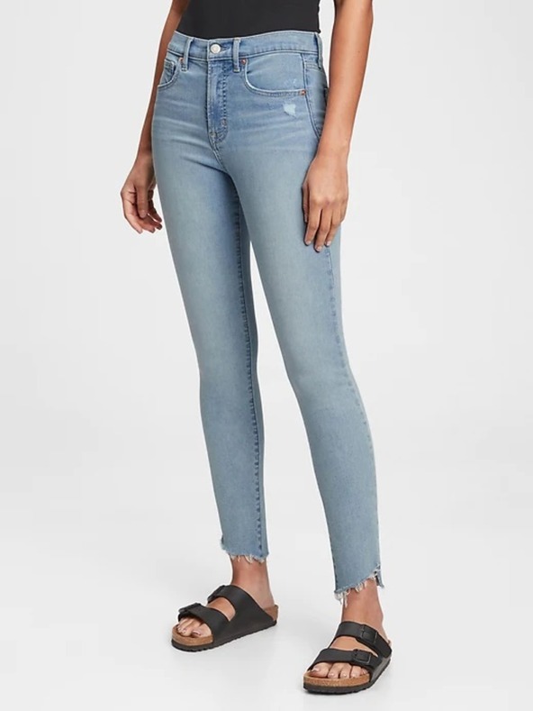 GAP Farmer true skinny high rise GAP