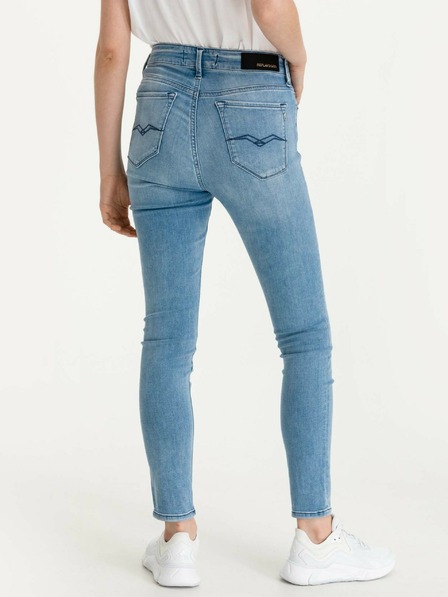 Replay Kék női skinny fit farmernadrág Replay Luzien farmer