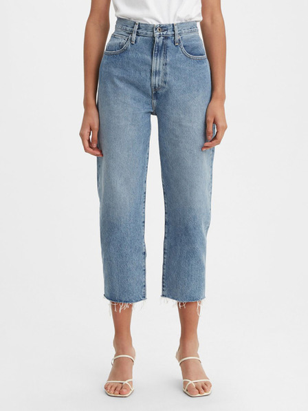 Levi's® Levi's® Blue Női Cropped Mom Fit farmer