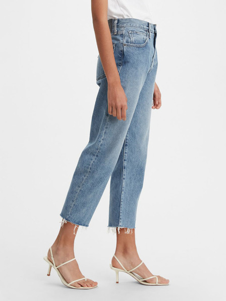 Levi's® Levi's® Blue Női Cropped Mom Fit farmer