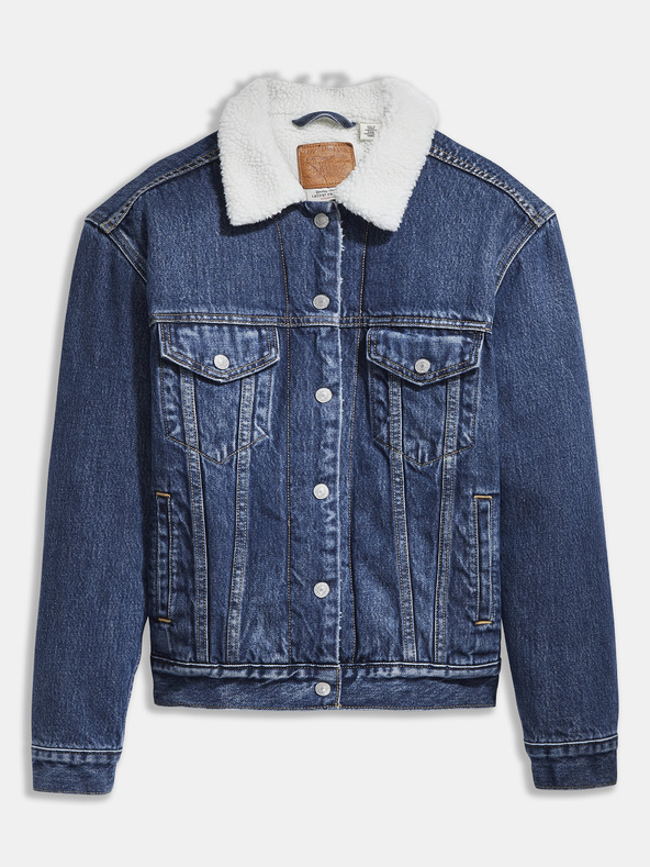 Levi's® Levi's® kék női műszőrme farmerdzseki