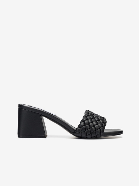 Steve Madden Fekete Női Steve Madden Aspyn Wide sarokcipő papucsok