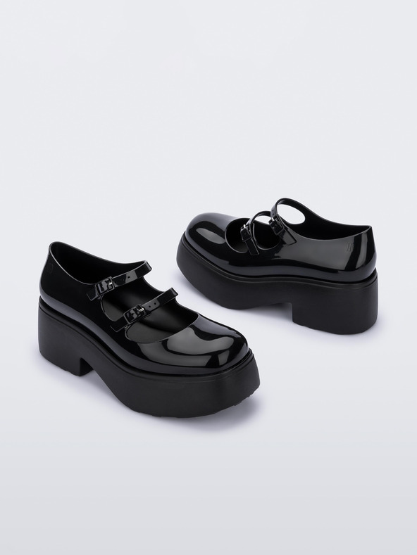 Melissa Fekete Női platform balerinák Melissa Farah