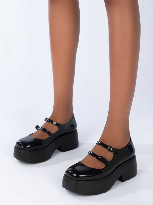 Melissa Fekete Női platform balerinák Melissa Farah