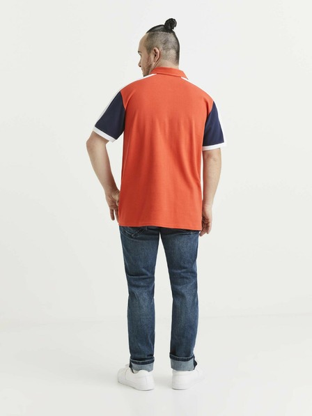 Celio Kék és narancssárga férfi pólóing Celio