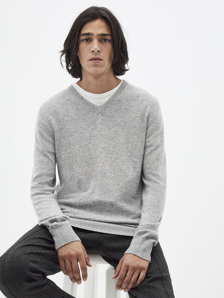 Celio Világosszürke pulóver Celio Sebase