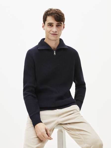 Celio Sötétkék pulóver Celio Penolta