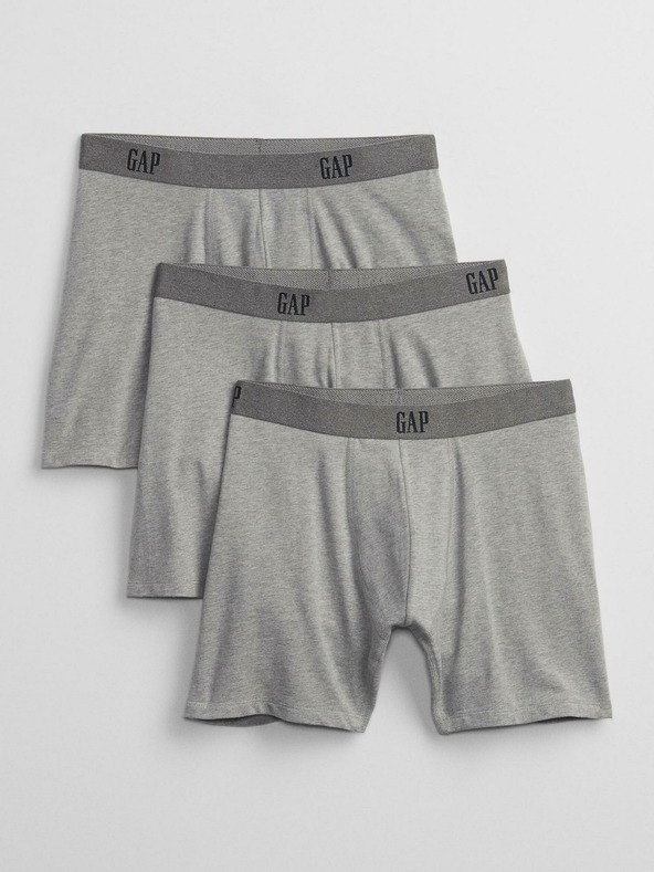 GAP GAP logós boxer alsók, 3 pár