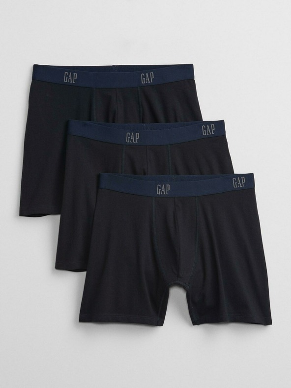 GAP GAP logós boxer alsók, 3 pár