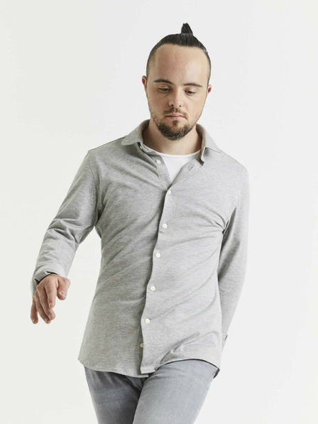 Celio Világosszürke ing Celio Sapik
