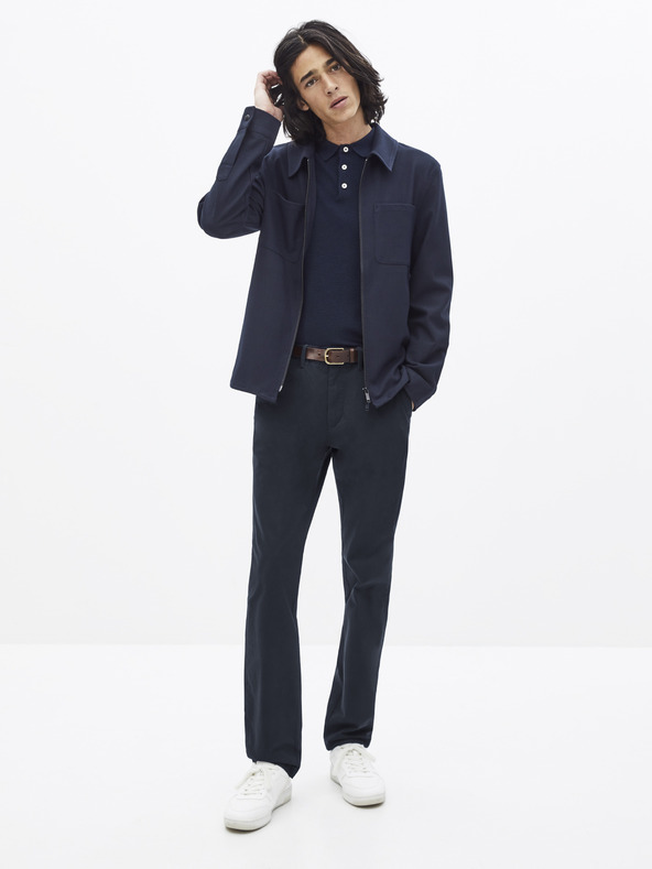 Celio Sötétkék chino nadrág Celio Pobelt