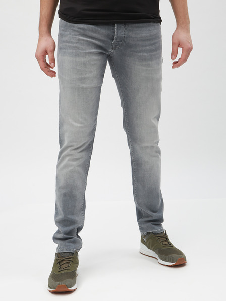 Jack & Jones Világosszürke slim fit farmer hímzett hatással Jack & Jones Glenn Glenn