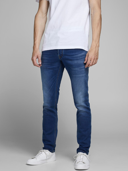 Jack & Jones Kék, vékony szabású farmer Jack & Jones Glenn