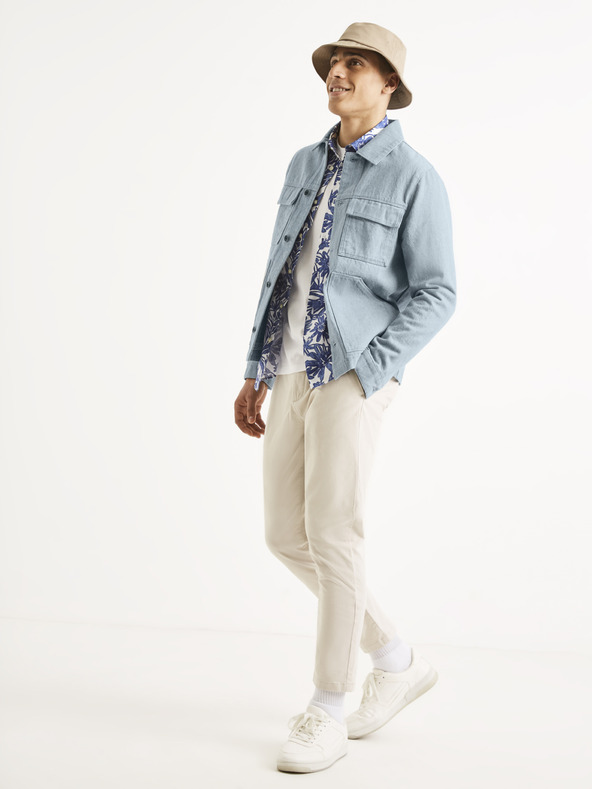 Celio Világoskék farmerdzseki Celio Tumultden