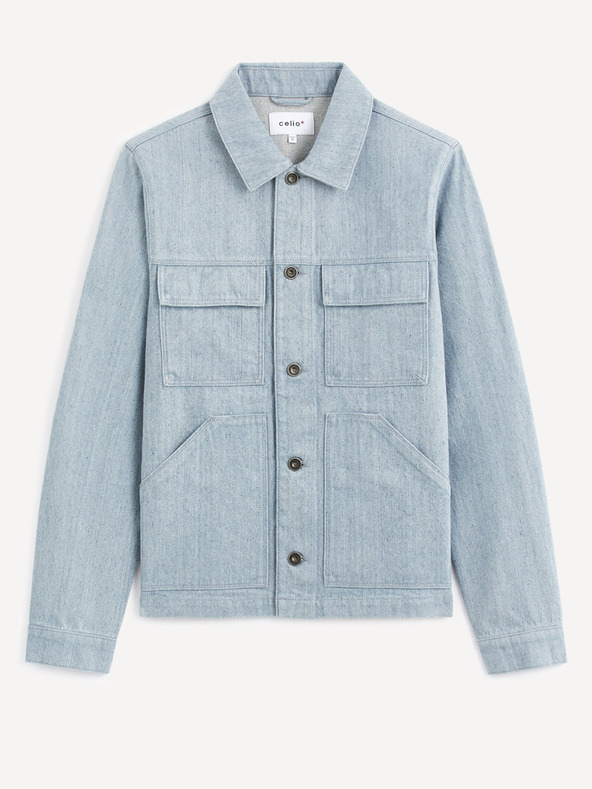 Celio Világoskék farmerdzseki Celio Tumultden