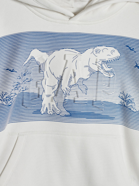GAP Gyermek dinoszauruszos pulóver GAP
