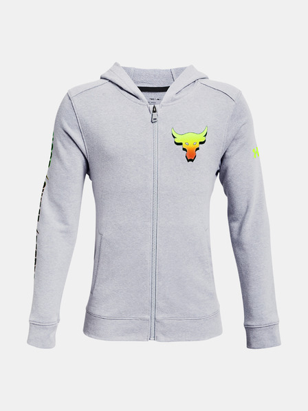 Under Armour Fiú pulóver Under Armour Project Rock Terry FZ