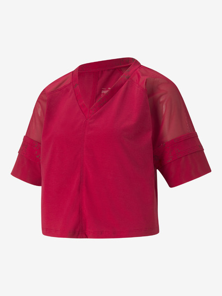 Puma Sötét rózsaszín női Crop Top Puma