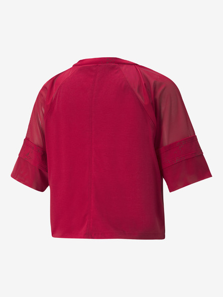 Puma Sötét rózsaszín női Crop Top Puma