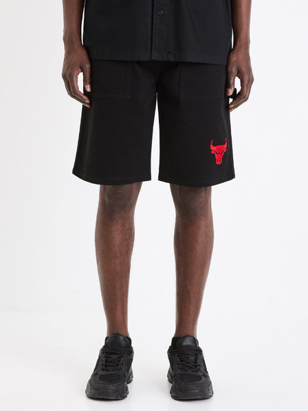 Celio Fekete férfi Celio NBA Chicago Bulls rövidnadrág