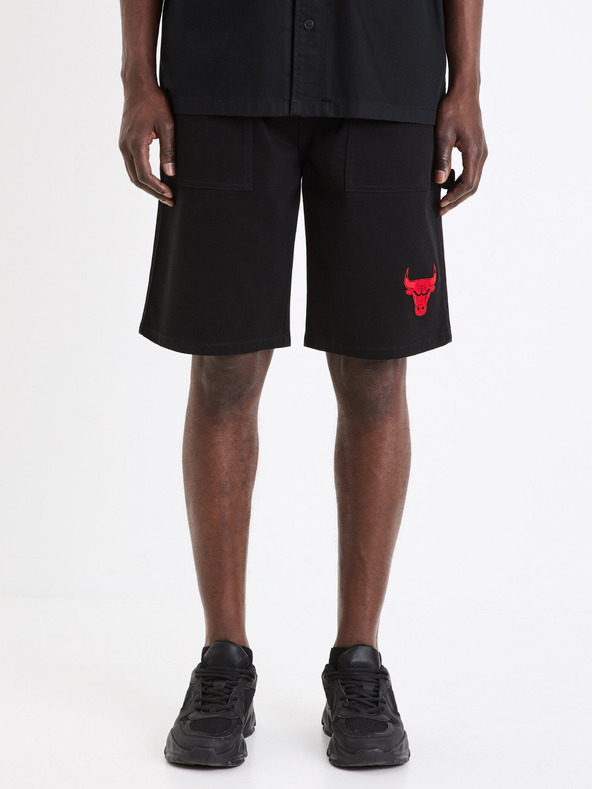 Celio Fekete férfi Celio NBA Chicago Bulls rövidnadrág