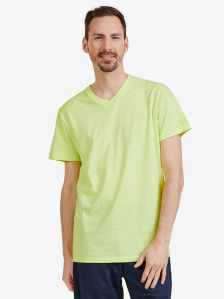 Sam 73 Neonsárga férfi póló SAM 73 Leonard