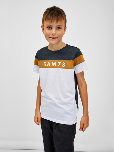 Sam 73 Kék-fehér fiú póló SAM 73 Kallan