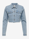ONLY Világoskék női Crop Top farmerdzseki ONLY Wonder Wonder