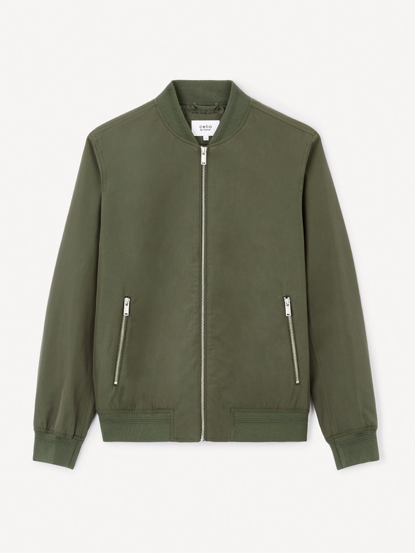 Celio Khaki színű férfi bomber Celio Jubombe1