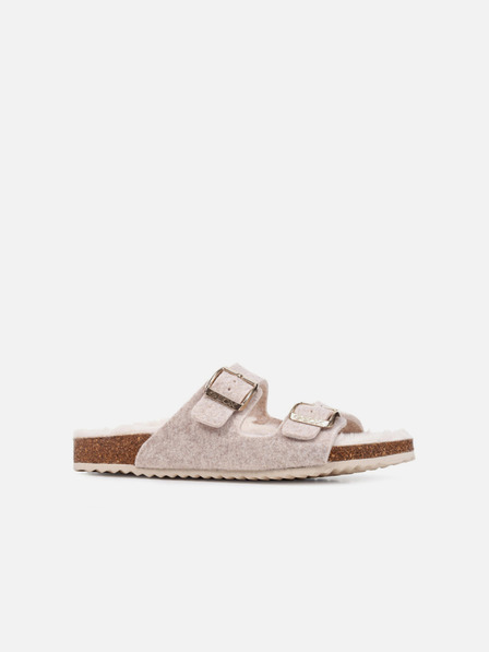 Geox Fehér női papucs Geox Brionia