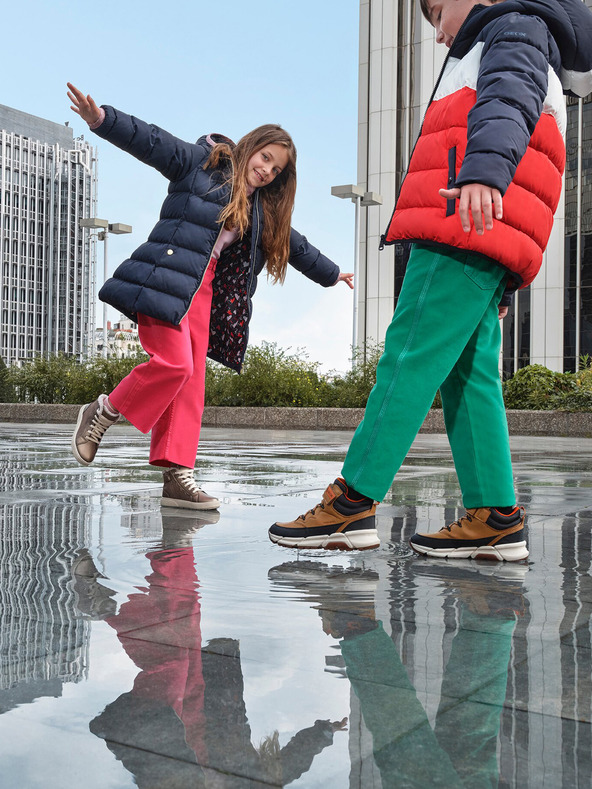 Geox Sárga Geox Flexyper Plus Boy gyerek bokacipő