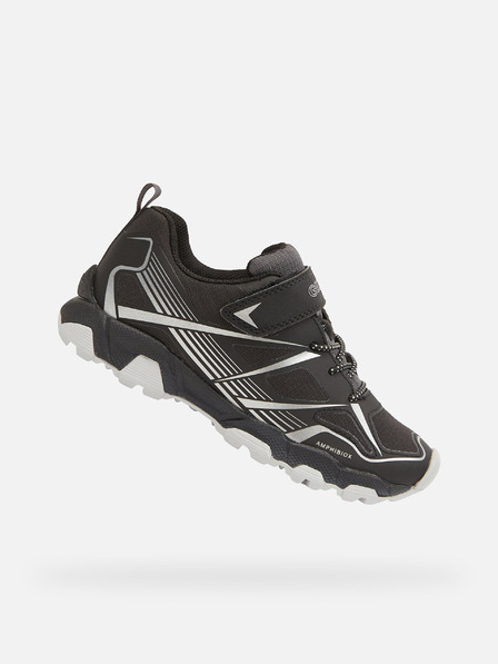 Geox Fekete fiú Geox Magnetar B Abx tornacipő fiúknak