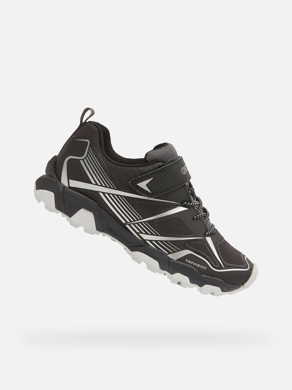 Geox Fekete fiú Geox Magnetar B Abx tornacipő fiúknak