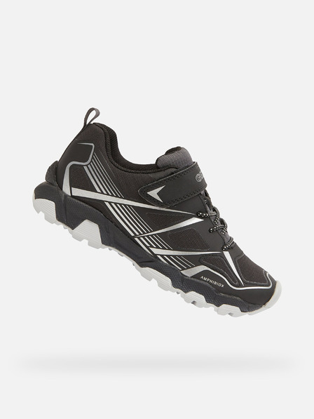 Geox Fekete fiú Geox Magnetar B Abx tornacipő fiúknak