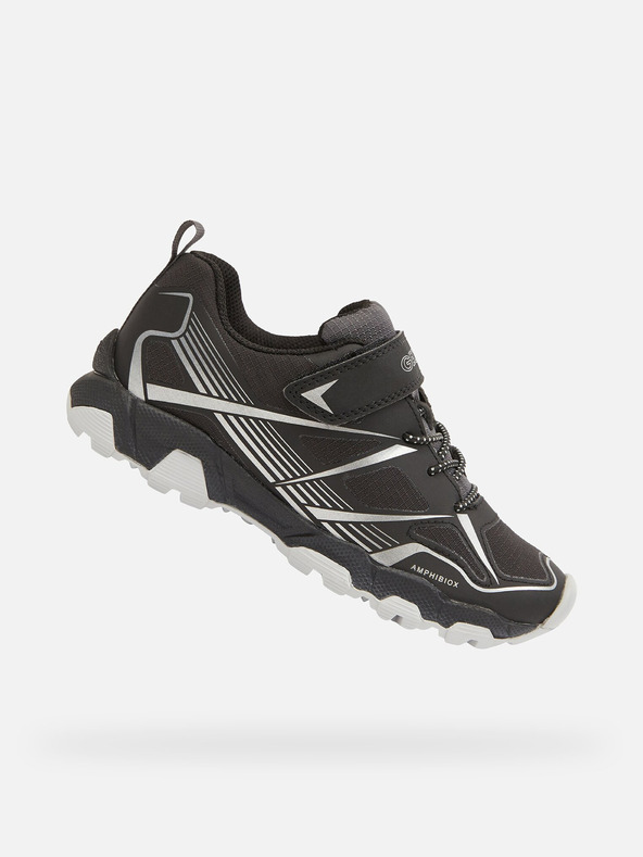 Geox Fekete fiú Geox Magnetar B Abx tornacipő fiúknak