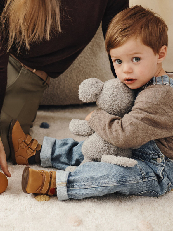 Geox Fiú első lépés Geox Macchia Bézs