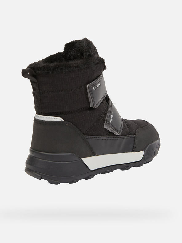 Geox Fekete fiú téli cipő Geox Trekkyup B Abx