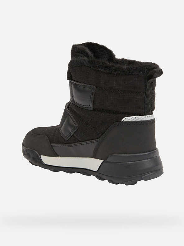 Geox Fekete fiú téli cipő Geox Trekkyup B Abx
