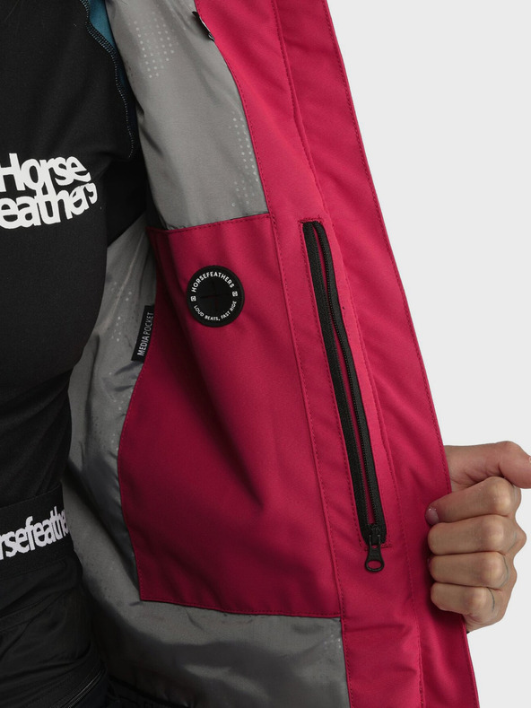 Horsefeathers Pola II kabát - málna méret L HORSEFEATHERS