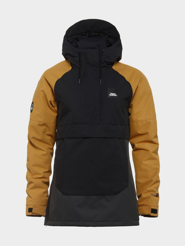 Horsefeathers Mija kabát - fekete/fenyősárga méret L HORSEFEATHERS