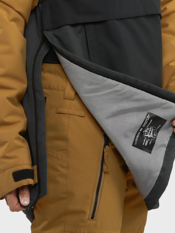 Horsefeathers Mija kabát - fekete/fenyősárga méret L HORSEFEATHERS